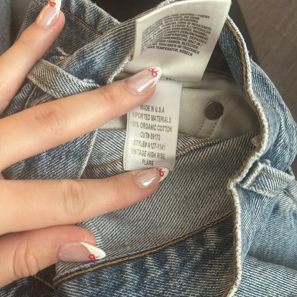Agolde Vintage High Rise Flare size 26 - Picture 4 of 4